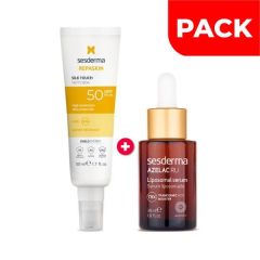 Pack Sesderma Azelac Ru Liposomal Sérum 30 ML + Repaskin Tacto Seda SPF50 50 ML
