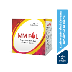 MM Fol Cápsulas Blandas Nutripharma - Caja 100 UN