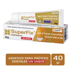Crema Adhesiva Superfix Sin Sabor - Tubo 40 G