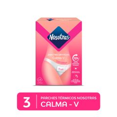 Parche Térmico Nosotras Calma-V - Caja 3 UN