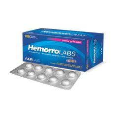Hemorrolabs Tabletas Masticables - Blíster 10 UN