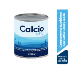 Calcio NF C Polvo Marino Sabor Vainilla - Frasco 300 G