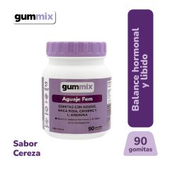 Gummix Gomitas Aguaje Femenino - Frasco 90 UN