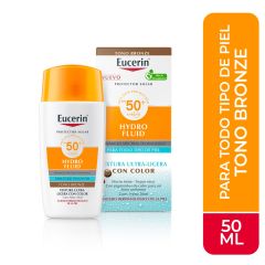 Eucerin Sun Hydro-Fluid Tono Oscuro FPS 50+ - Frasco 50 ML