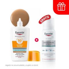 Eucerin Sun Hydro-Fluid Tono Medium FPS 50+ - Frasco 50 ML