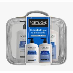 Pack Estuche Leche de Almendra Crema Corporal 450 Gr + Gel - 2 UN