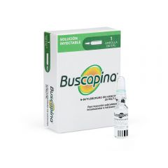 Buscapina 20Mg/1Ml Solución Inyectable - Ampolla 1 UN