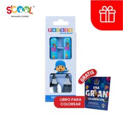 Set Cubiertos de Pocoyo Scool - 1 UN