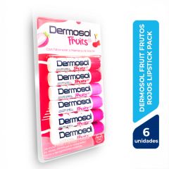 Dermosol Fruits 20 Variedad Frutos Rojos 5G - Pack 6 UN