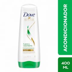 Dove Acondicionador Fuerza y Crecimiento - Frasco 400 Ml