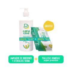 CaraCola Limpiador de Biberón - Frasco 500 Ml
