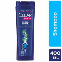 Shampoo Clear  Men Ice Cool - Frasco 400 ML