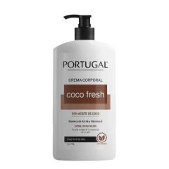 Portugal Crema Corporal Coco Fresh - Frasco 700 G