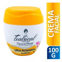 CREMA FACIAL TEATRICAL ACLARADORA 100 GR