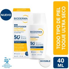 Bioderma Photoderm XDefense Ultra-Fluido SPF 50+ Tono Invisible - Frasco 40 ML