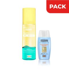 Fotoprotector Isdin HydroLotion SPF 50 & Fusion Water Magic - Pack 2 UN