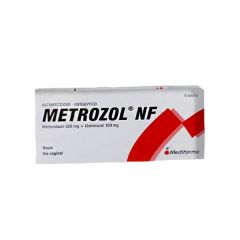 Metrozol NF 500 Mg/100 Mg Óvulos - Caja 6 UN