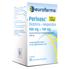 Perivasc 1000 Mg FFPM - Caja 30 Comprimidos Recubiertos