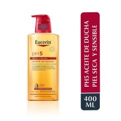 Eucerin pH5 Aceite de Ducha Piel Seca y Sensible - Frasco 400 Ml