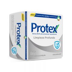 Jabón Protex Limpieza Profunda 110G - Pack 3 UN