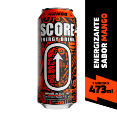 Energizante SCORE Sabor Mango - Lata 473 ML