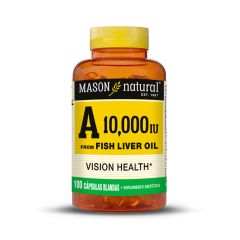 Vitamina A-10000 I.U Cápsulas - Frasco 100 UN