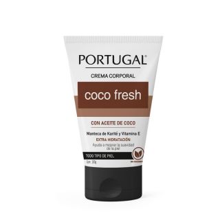 Portugal Crema Corporal Coco Fresh - Frasco 100 G